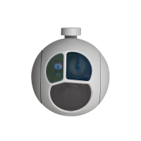 A30TR-1575 Precision Vision Redefining Optical and Thermal Imaging Triple Sensors Al Object Tracking Gimbal Camera