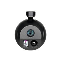 Q20KTIRM 4K 20X Optical Zoom EO/lR 3km Laser Rangefinder Triple Sensors Object Tracking Gimbal Camera