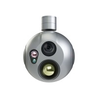 A20KTR 4K 20X Optical Zoom Triple Sensors Al Object Tracking Target GPS Coordinate Resolving and 3000m LRF Gimbal Camera