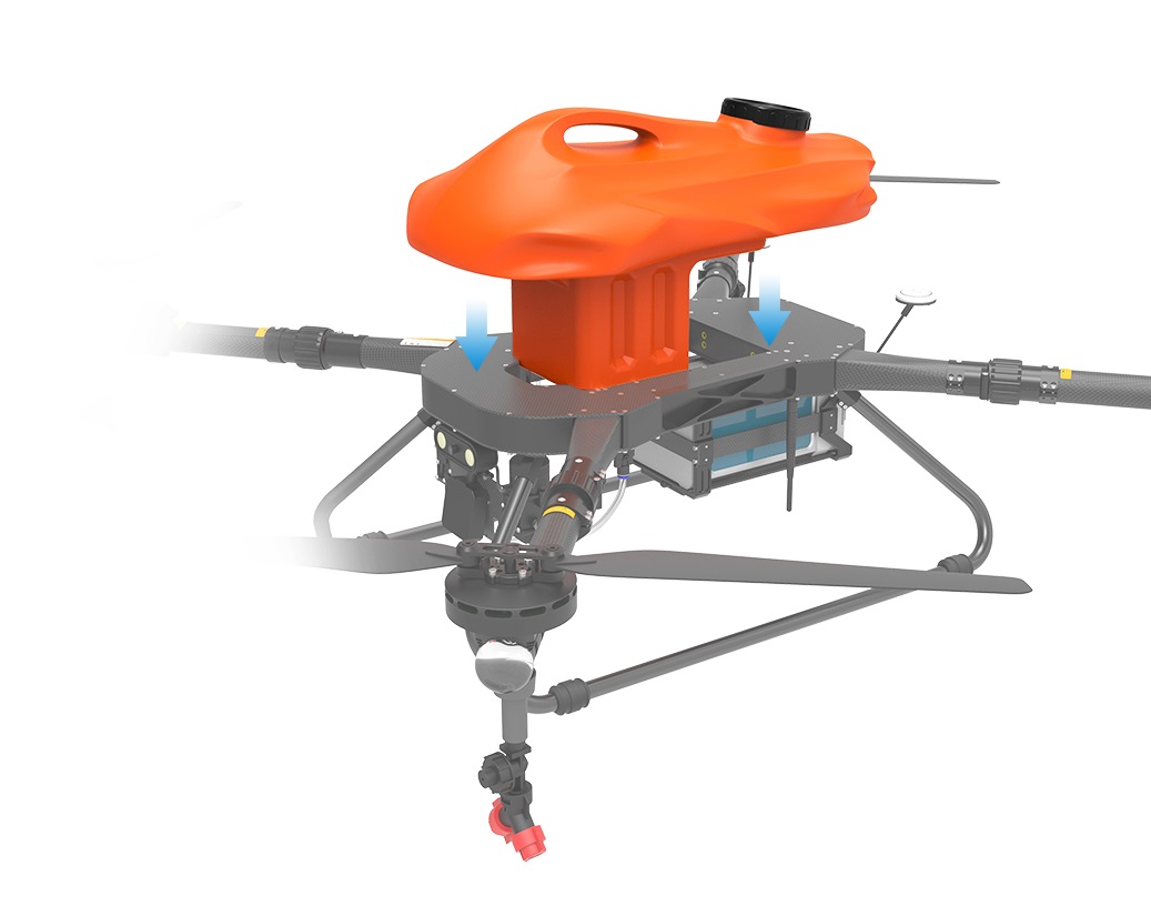 AF150-16L Pure Electric Agricultural Plant Protection Dron (1)