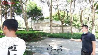 M120 2kg load drone endurance test